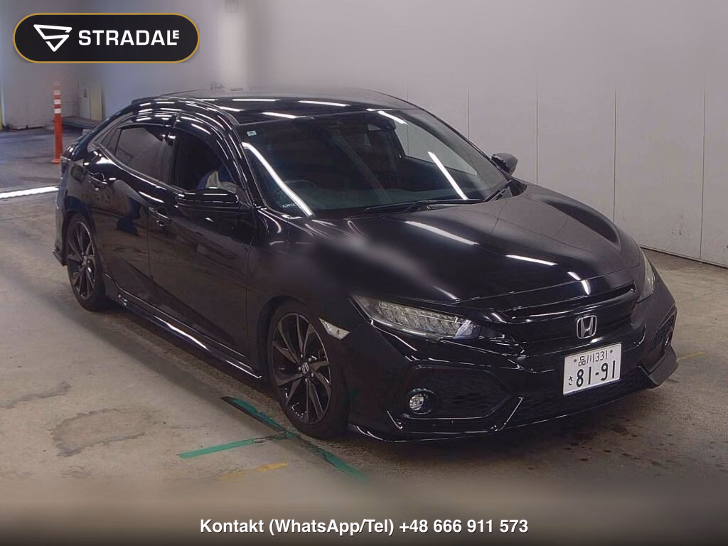HONDA CIVIC 5D HATCHBACK HONDA SENSING 2018, aukcja z Japonii, zdjęcie 1