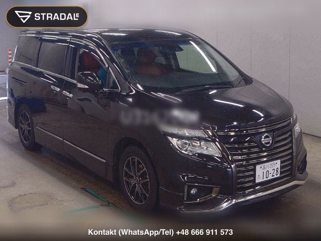 NISSAN ELGRAND 5D 250 HIGHWAY STAR S JET BLACK URBAN CHROM, miniaturka 2