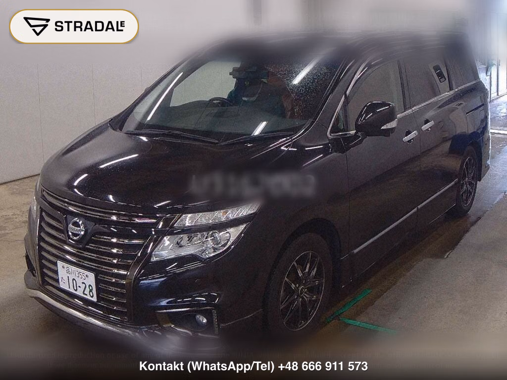 NISSAN ELGRAND 5D 250 HIGHWAY STAR S JET BLACK URBAN CHROM, miniaturka 5