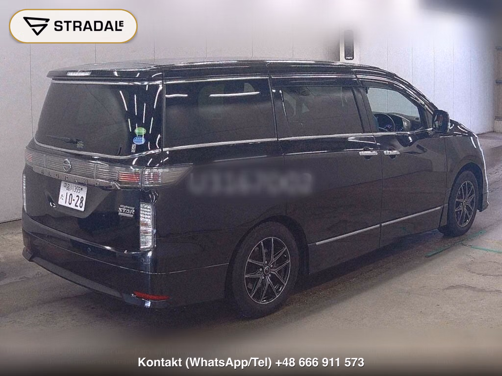 NISSAN ELGRAND 5D 250 HIGHWAY STAR S JET BLACK URBAN CHROM, miniaturka 6