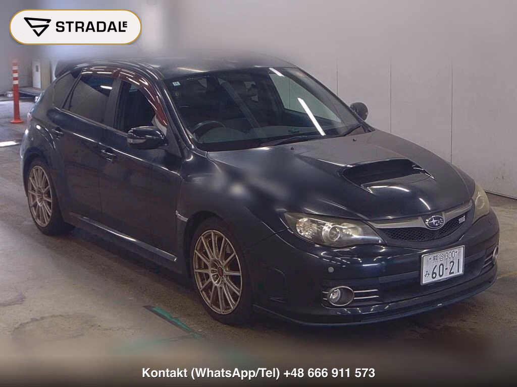 SUBARU IMPREZA 5D 4WD WRX STI 2008, aukcja z Japonii, zdjęcie 1