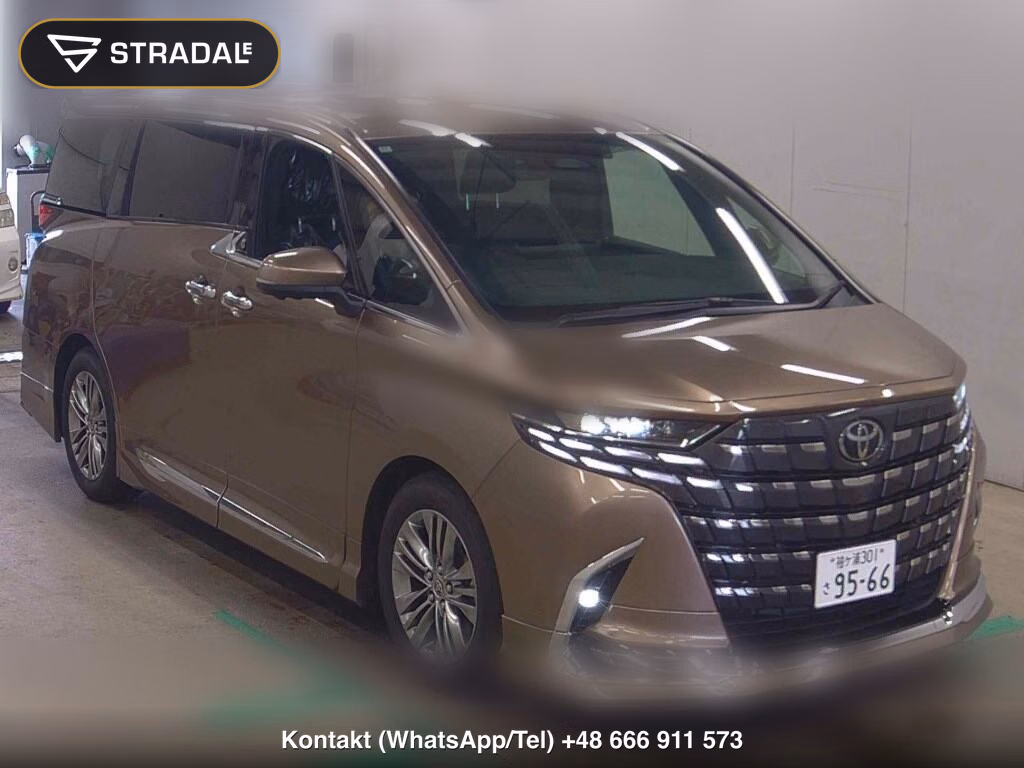 TOYOTA ALPHARD Z 2024, aukcja z Japonii, zdjęcie 1