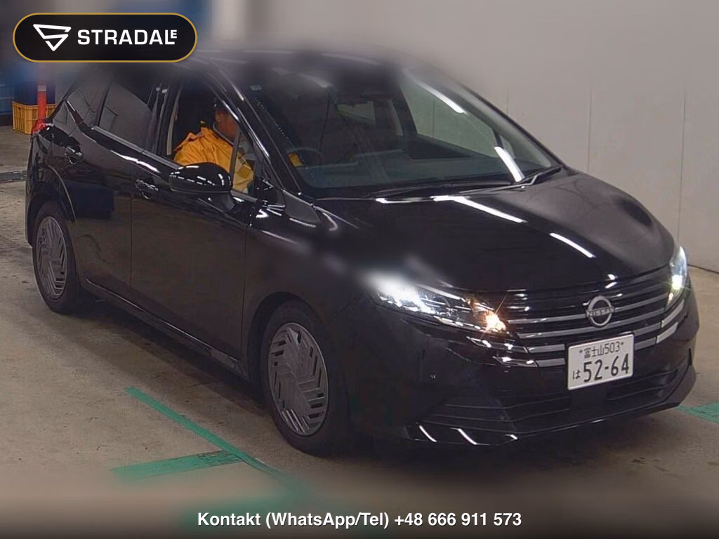 NISSAN NOTE X 2025, aukcja z Japonii, zdjęcie 1