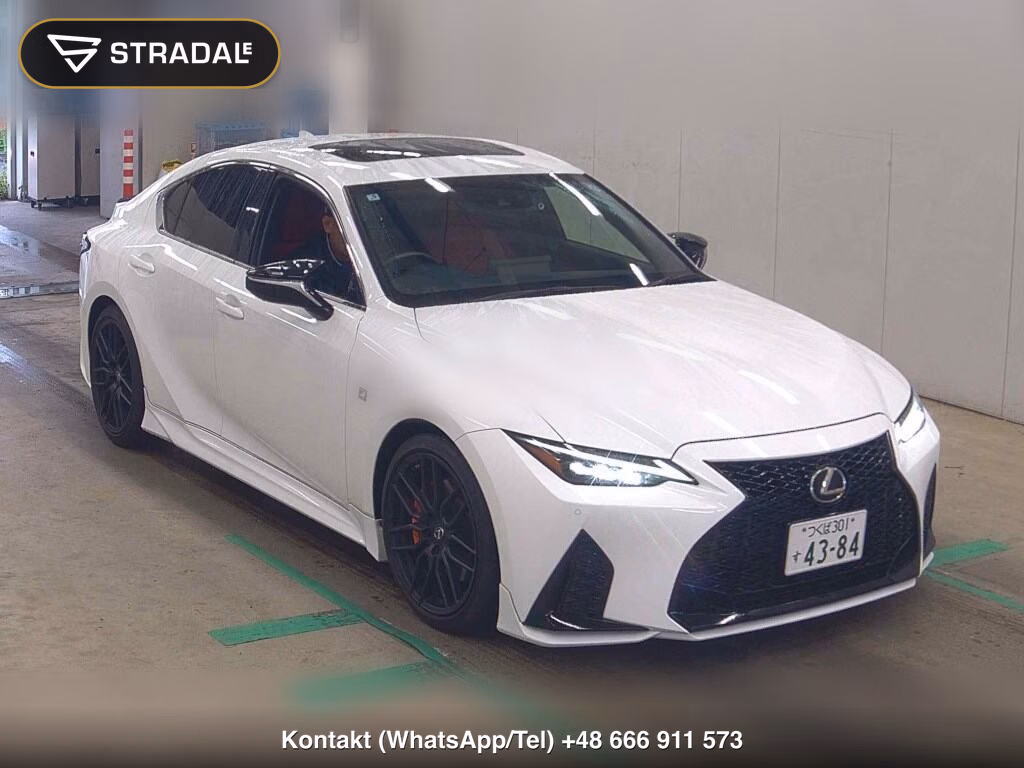 LEXUS IS 4D IS300 F SPORT MODE BLACK 2021, aukcja z Japonii, zdjęcie 1