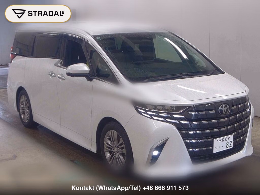 TOYOTA ALPHARD Z 2025, aukcja z Japonii, zdjęcie 1