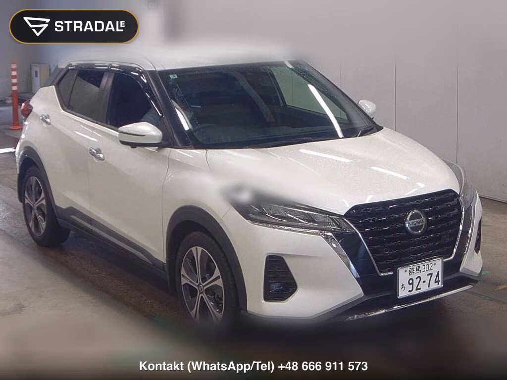 NISSAN KICKS 5D X 2021, aukcja z Japonii, zdjęcie 1