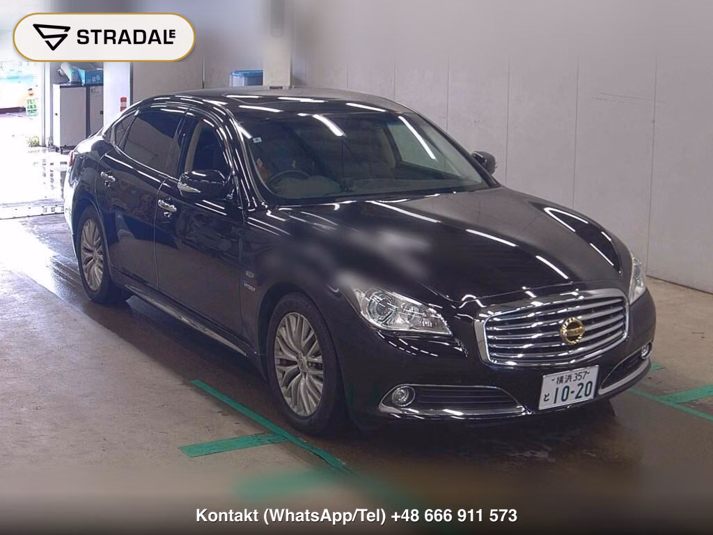 NISSAN CIMA 4D HYBRID VIP G 2012, aukcja z Japonii, zdjęcie 1