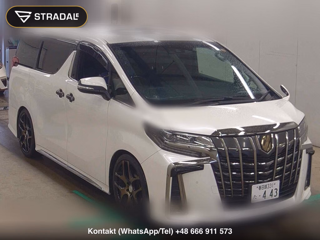 TOYOTA ALPHARD 2.5S TYPE GOLD 2020, aukcja z Japonii, zdjęcie 1