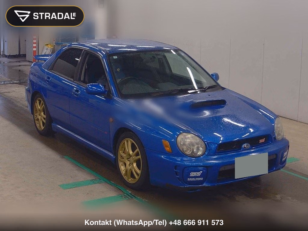 SUBARU IMPREZA 4HT 4WD WRX STI 2001, aukcja z Japonii, zdjęcie 1