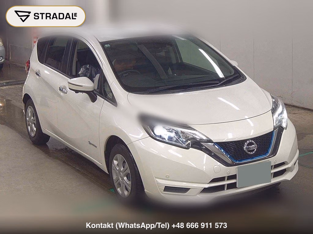 NISSAN NOTE E-POWER X 2017, aukcja z Japonii, zdjęcie 1