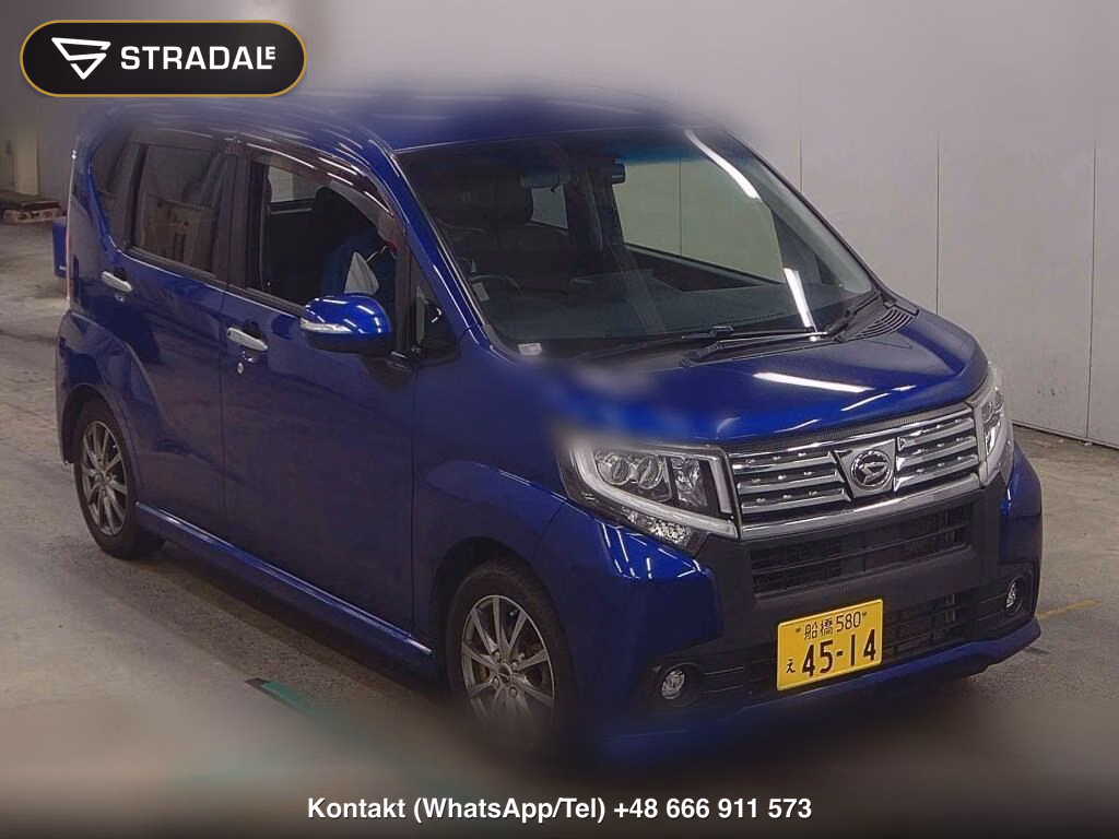DAIHATSU MOVE 4WD CUSTOM RS 2015, aukcja z Japonii, zdjęcie 1