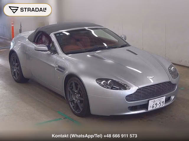 ASTON MARTIN V8 VANTAGE OP ROADSTER 2007, samochód z aukcji Japonii