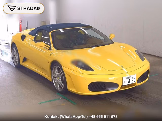 FERRARI F430 SPIDER F1 2007, samochód z aukcji Japonii