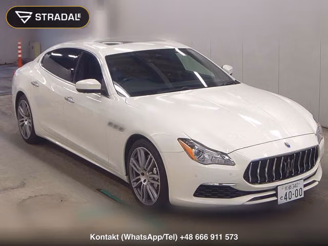 MASERATI QUATTROPORTE GT S GRANRUSSO 2017, samochód z aukcji Japonii