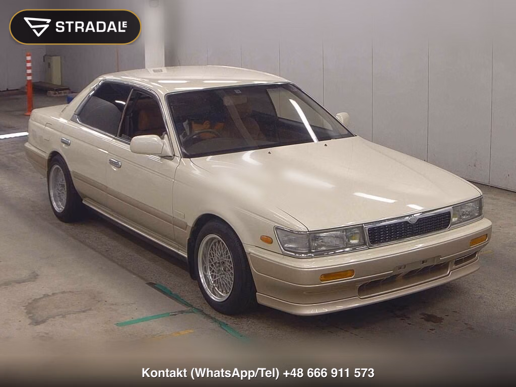 NISSAN LAUREL 4HT MEDALIST TURBO HICAS Ⅱ 1990, aukcja z Japonii, zdjęcie 1
