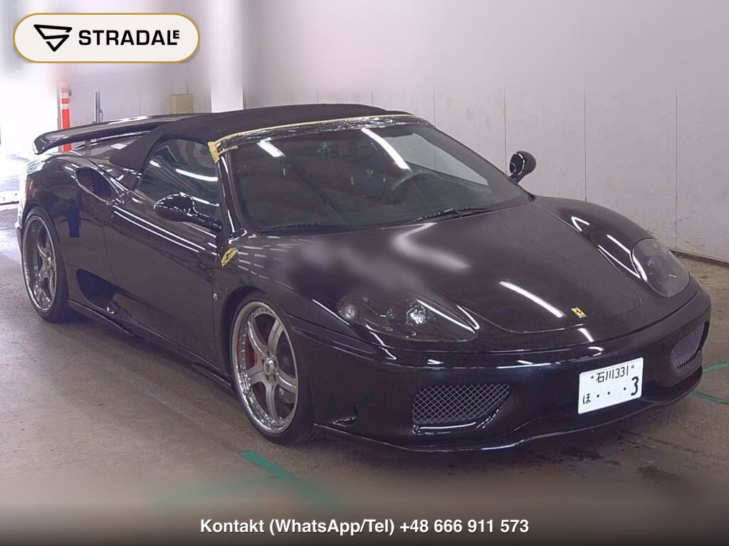 FERRARI 360 OP F1 SPIDER 2004, aukcja z Japonii, zdjęcie 1