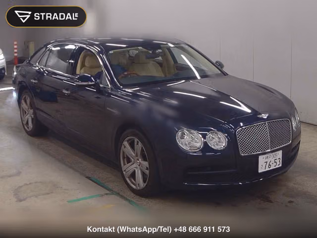 BENTLEY FLYING SPUR 4WD V8 2015, samochód z aukcji Japonii