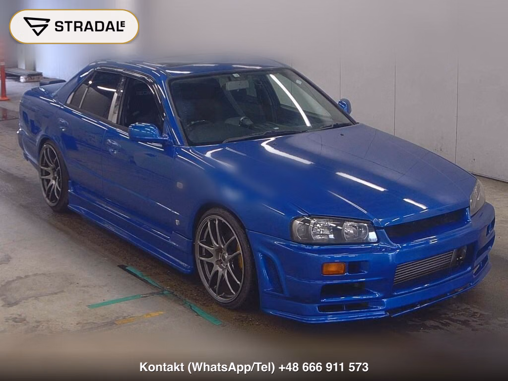 NISSAN SKYLINE 4D 25GT TURBO 2001, aukcja z Japonii, zdjęcie 1