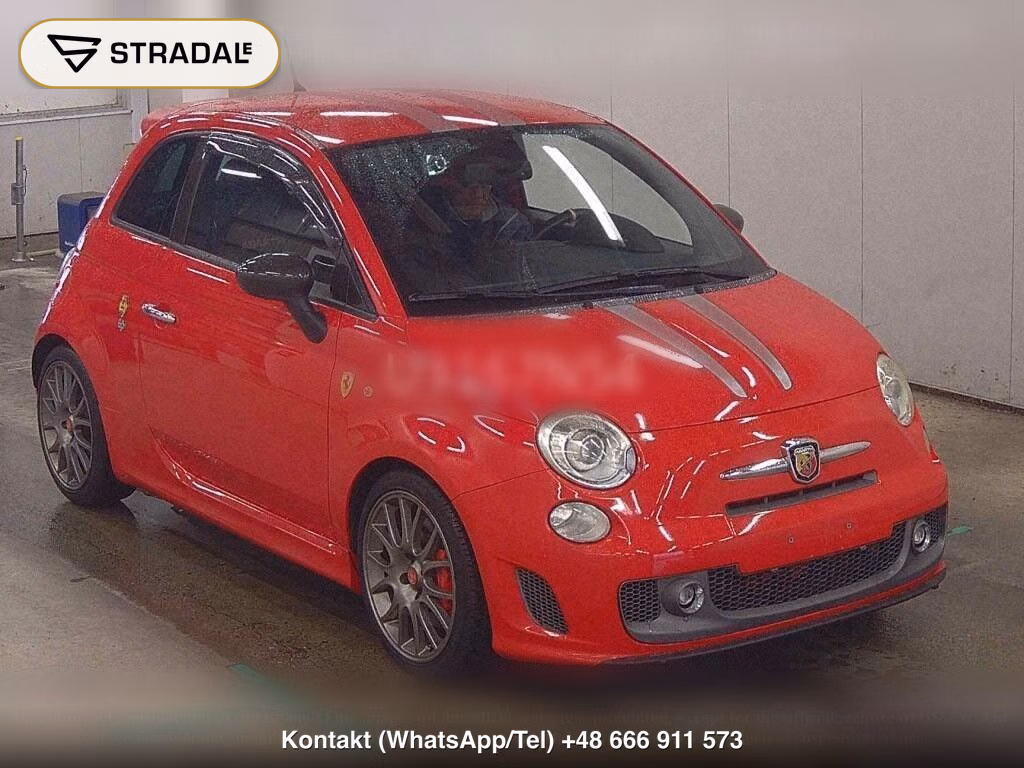 ABARTH 695 TRIBUTO FERRARI 2011, samochód z aukcji Japonii