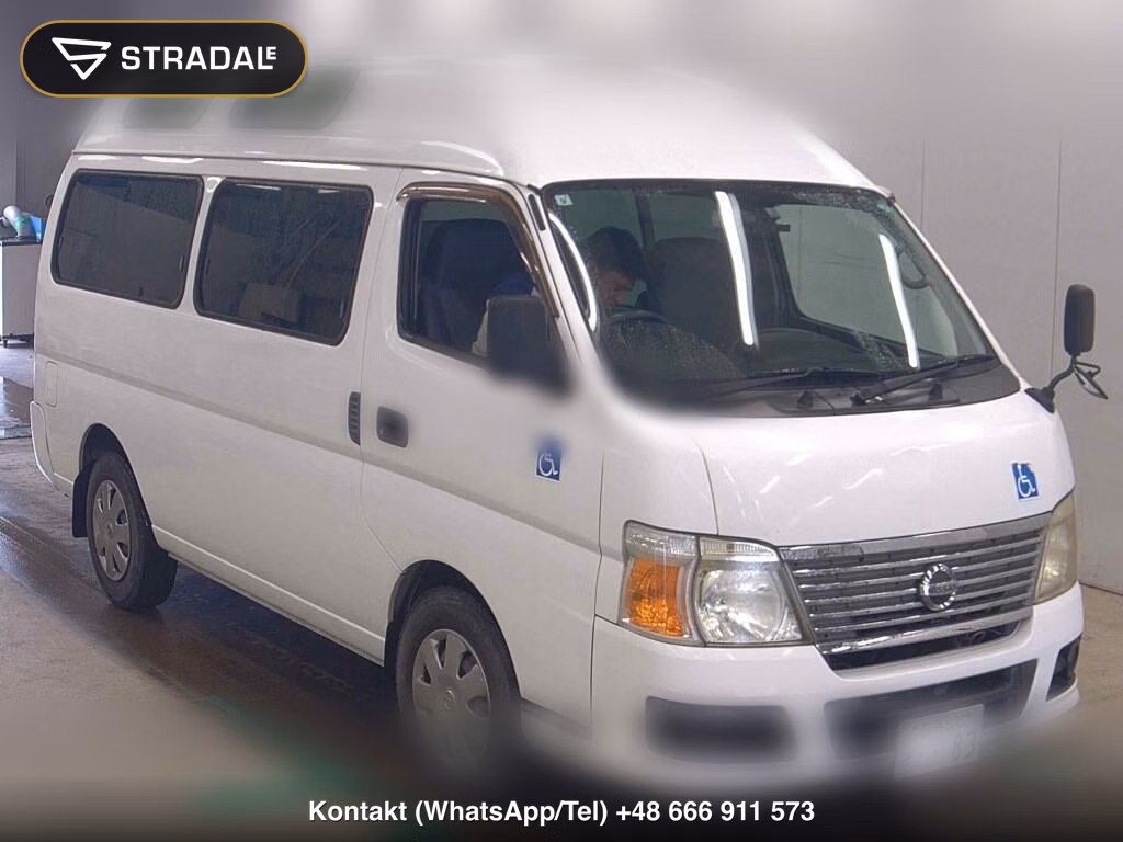NISSAN CARAVAN BUS 4D OTHERS 2012, aukcja z Japonii, zdjęcie 1