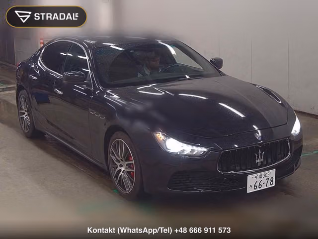 MASERATI GHIBLI 4D S 2014, samochód z aukcji Japonii