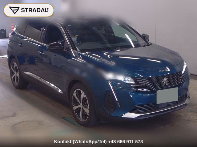 PEUGEOT 5008 GT BLUE HDI 2022, samochód z aukcji Japonii
