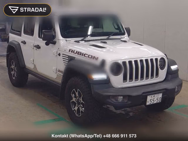 CHRYSLER JEEP JEEP WRANGLER UNLIMITED 4WD RUBICON 2021, samochód z aukcji Japonii