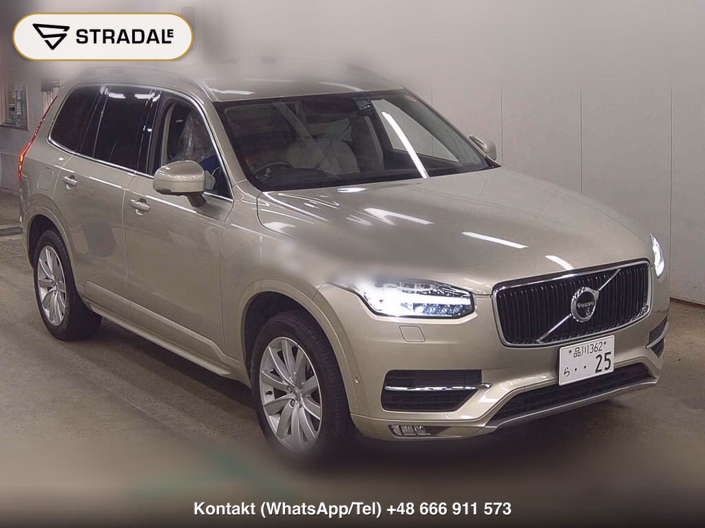 VOLVO XC90 4WD T5 AWD MOMENTUM 2018, aukcja z Japonii, zdjęcie 1