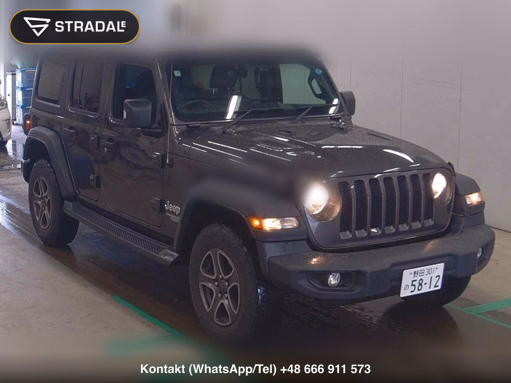 CHRYSLER JEEP JEEP WRANGLER UNLIMITED 4WD SPORT 2019, aukcja z Japonii, zdjęcie 1
