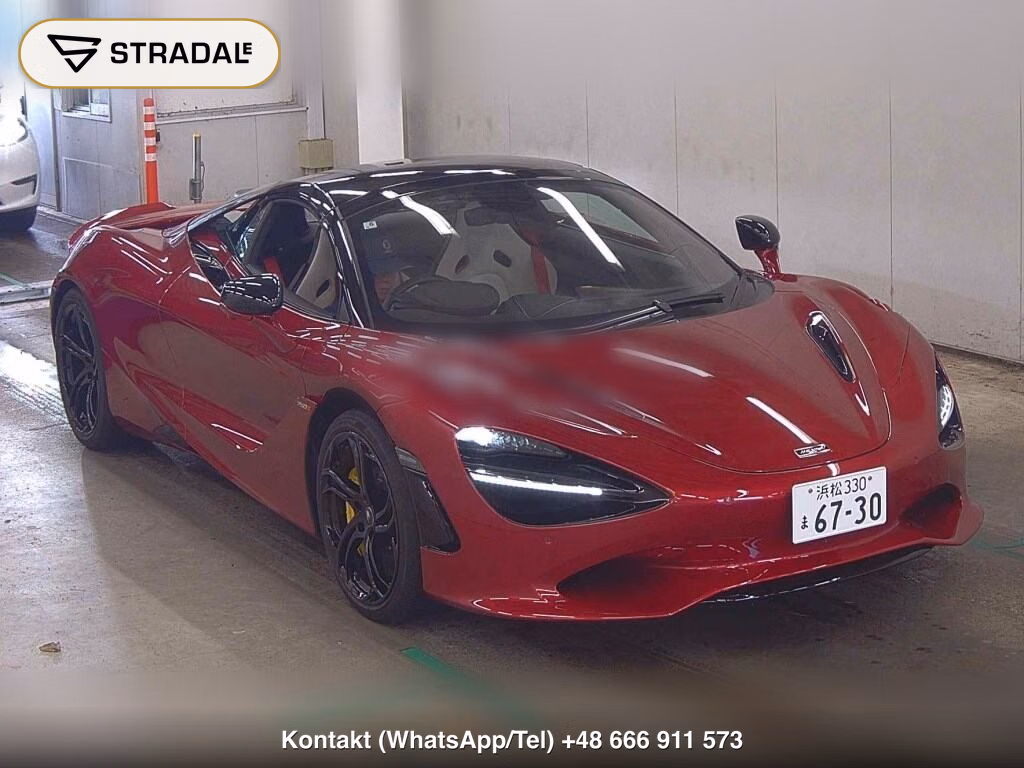 MCLAREN 750S SPIDER BASE GRADE 2025, aukcja z Japonii, zdjęcie 1