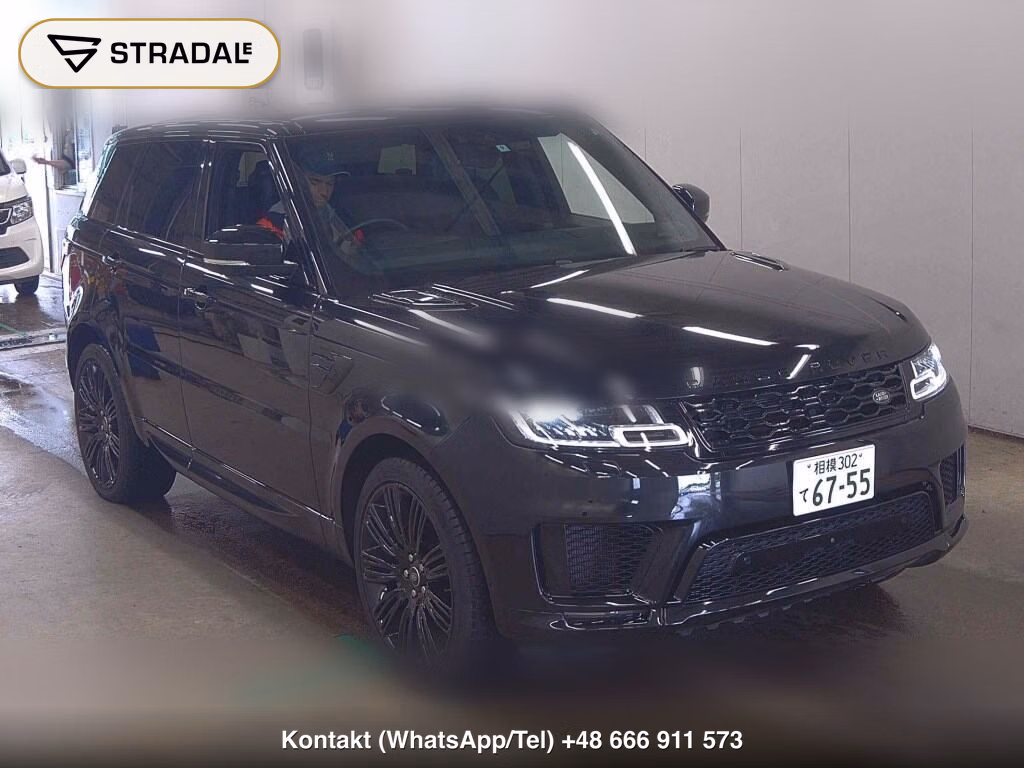 LAND ROVER RANGE ROVER SPORT 4WD HSE DYNAMIC BLACK 2022, aukcja z Japonii, zdjęcie 1