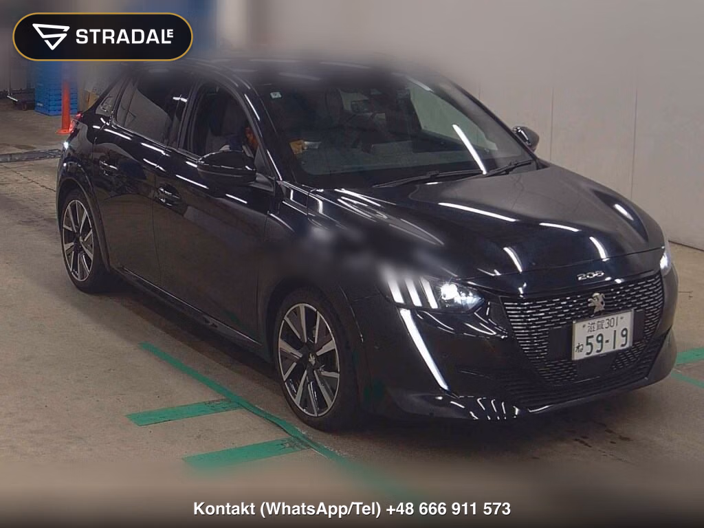 PEUGEOT 208 5D GT LINE 2020, aukcja z Japonii, zdjęcie 1
