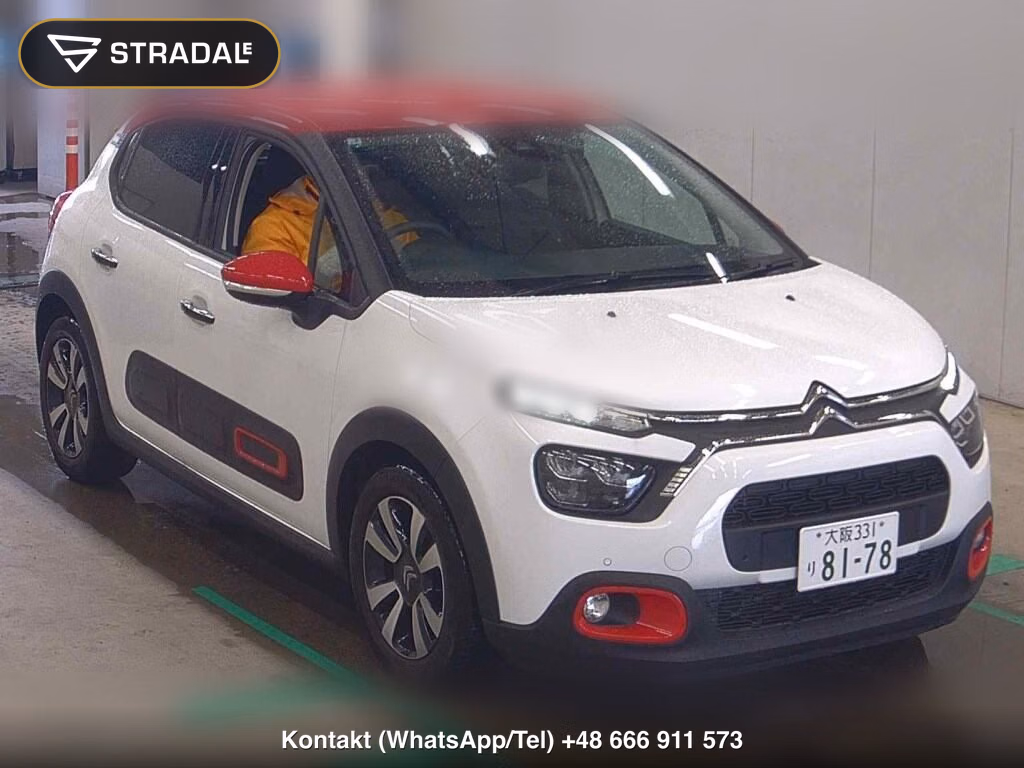 CITROEN C3 SHINE 2023, aukcja z Japonii, zdjęcie 1