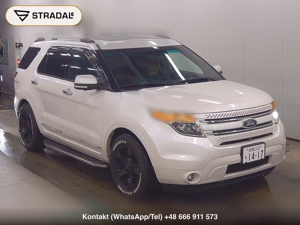 FORD EXPLORER 5D XLT ECO BOOST 2014, aukcja z Japonii, zdjęcie 1