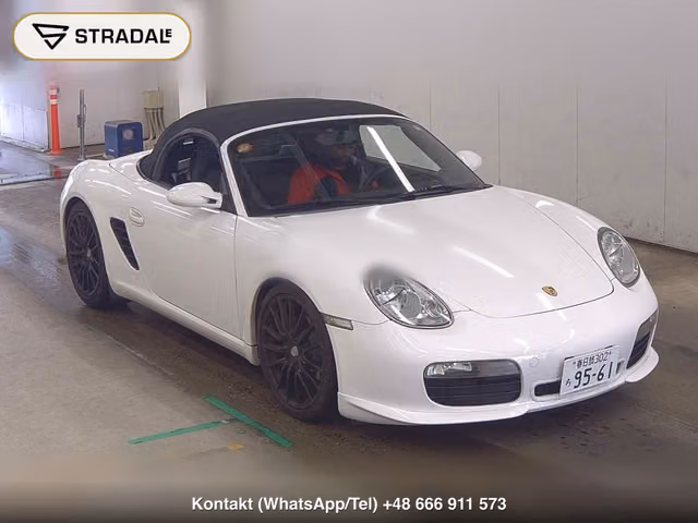 PORSCHE BOXSTER BOXSTER 2007, samochód z aukcji Japonii