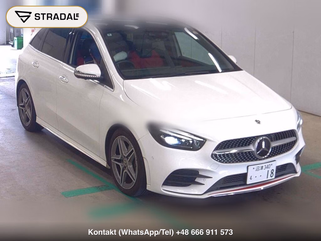MERCEDES BENZ B-CLASS B180 AMG LINE 2020, aukcja z Japonii, zdjęcie 1