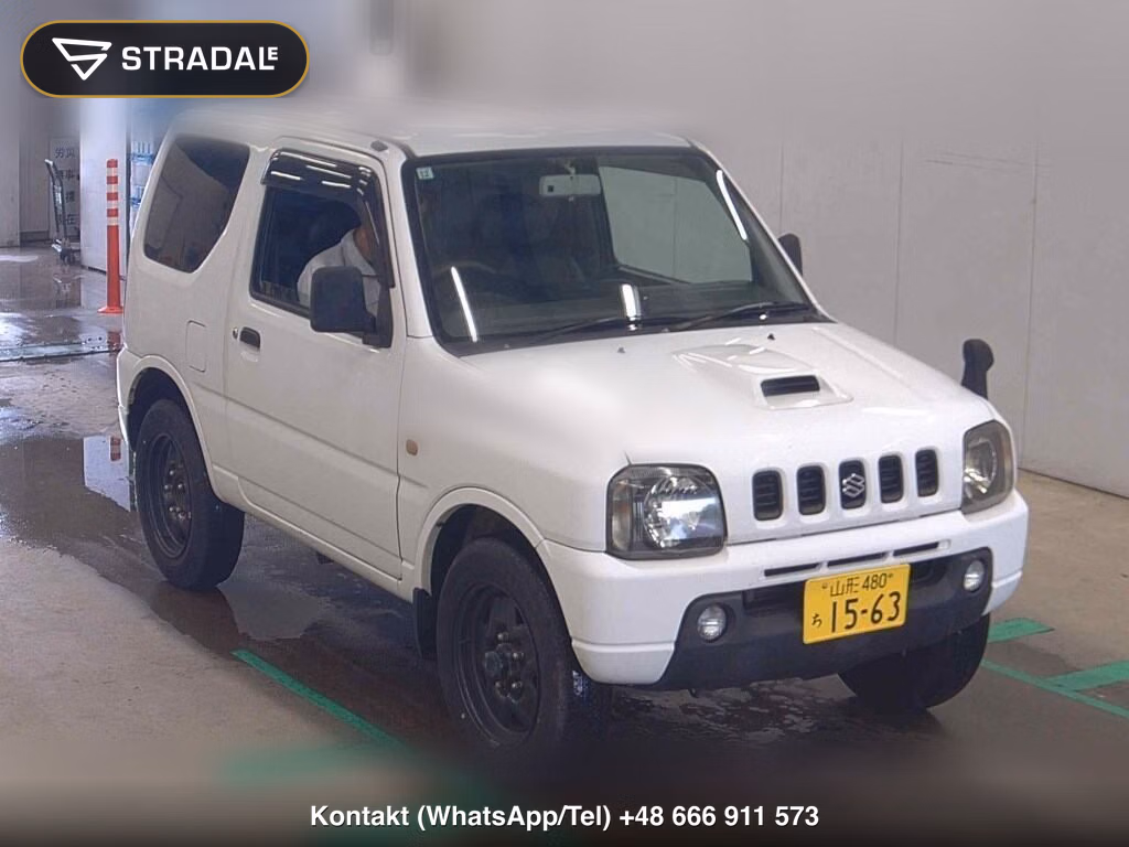 SUZUKI JIMNY 3D 4WD XA 2001, aukcja z Japonii, zdjęcie 1