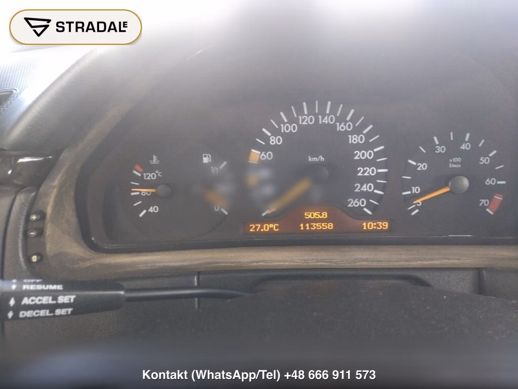 MERCEDES BENZ E-CLASS 4D E320 AVANTGARDE, miniaturka 7