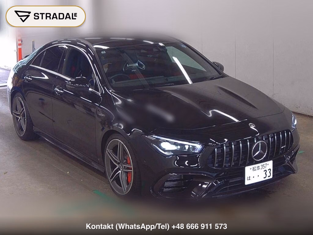 MERCEDES AMG CLA-CLASS 4WD CLA45 S 4MATIC+ 2021, aukcja z Japonii, zdjęcie 1