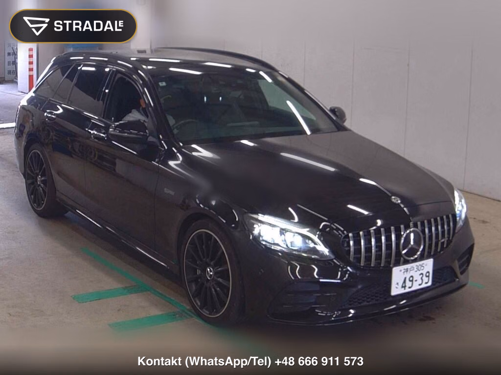 MERCEDES AMG C-CLASS STATIONWAGON 4WD C43 4MATIC STATIONWAGON 2020, aukcja z Japonii, zdjęcie 1