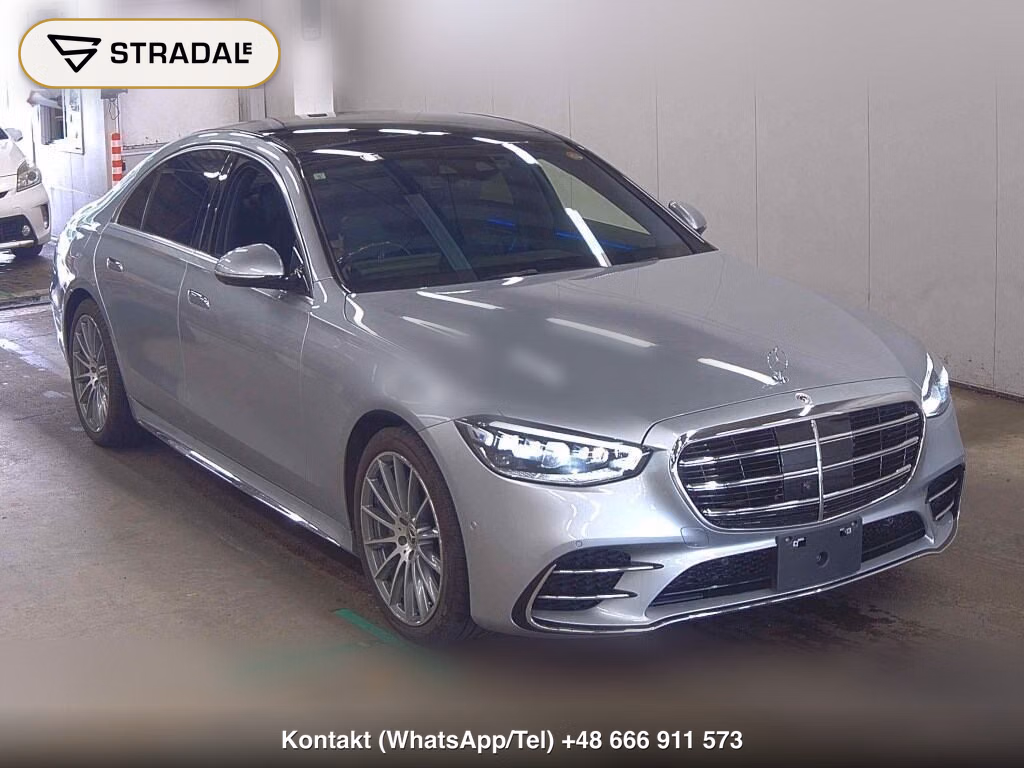 MERCEDES BENZ S-CLASS 4D 4WD S500 4MATIC AMG LINE 2021, aukcja z Japonii, zdjęcie 1