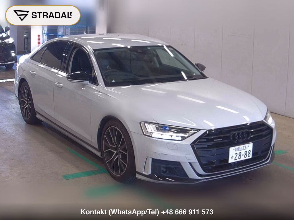 AUDI A8 HYBRID 4WD GRAND TOURING LIMITED 2021, aukcja z Japonii, zdjęcie 1