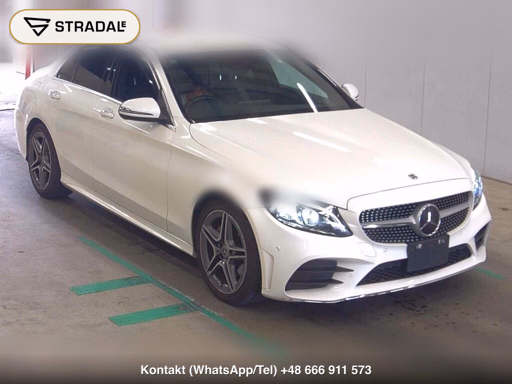 MERCEDES BENZ C-CLASS 4D C200 LAUREUS EDITION 2020, aukcja z Japonii, zdjęcie 1