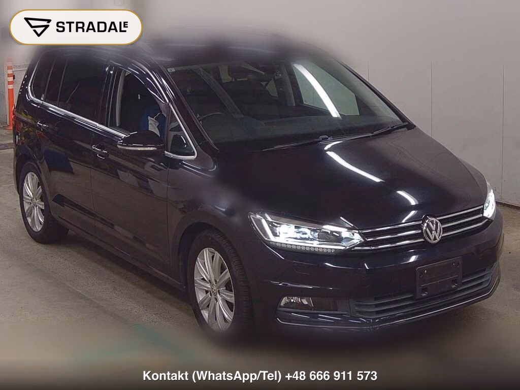 VOLKSWAGEN GOLF TOURAN TDI HIGH LINE 2019, aukcja z Japonii, zdjęcie 1