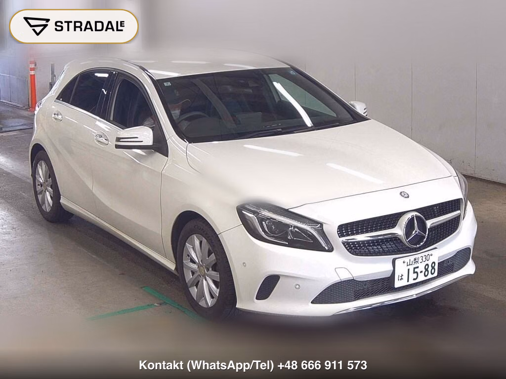 MERCEDES BENZ A-CLASS A180 2016, aukcja z Japonii, zdjęcie 1