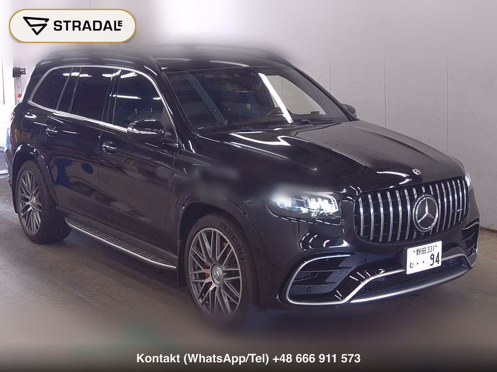 MERCEDES AMG GLS 4WD GLS63 4MATIC+ ISG MODEL 2021, aukcja z Japonii, zdjęcie 1