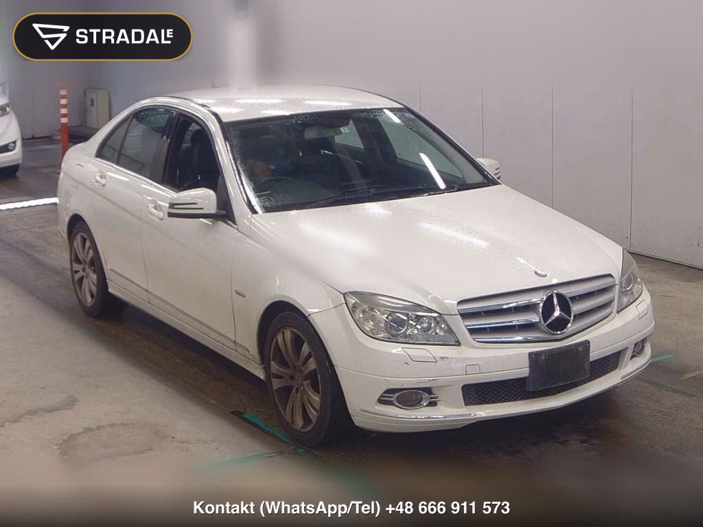MERCEDES BENZ C-CLASS 4D C200 KOMPRESSOR AVANTGARDE 2010, aukcja z Japonii, zdjęcie 1