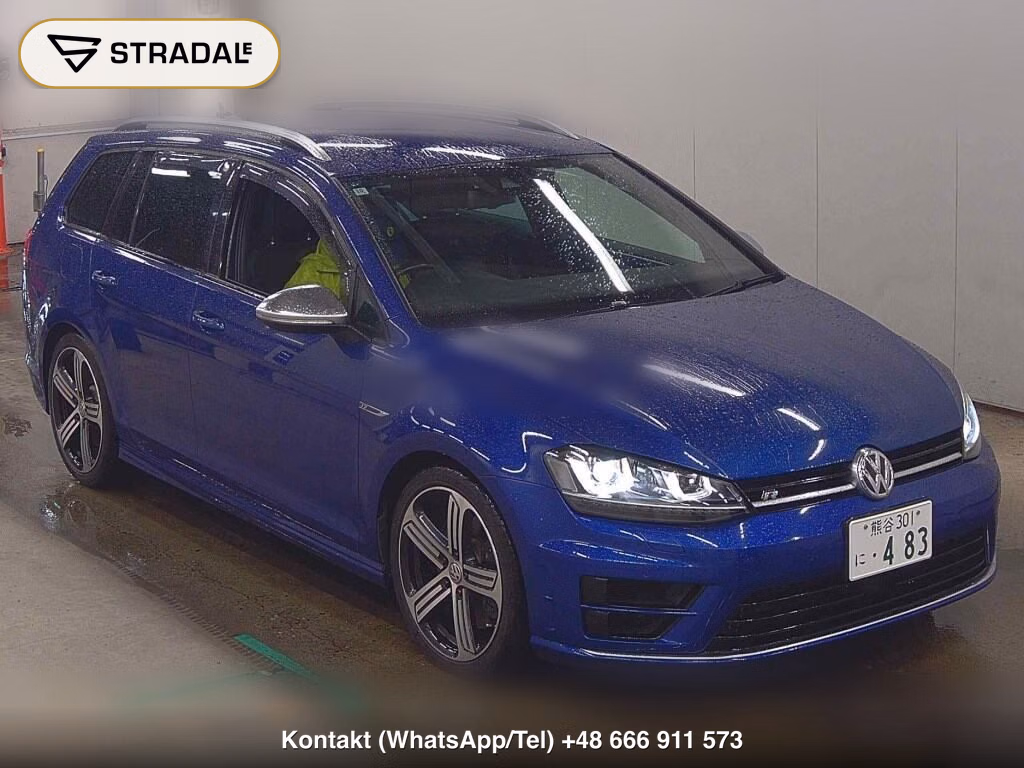 VOLKSWAGEN GOLF R VARIANT 4WD BASE GRADE 2016, aukcja z Japonii, zdjęcie 1