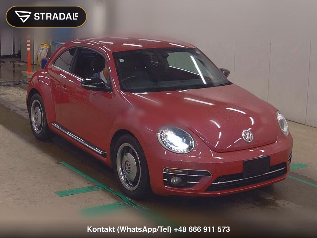 VOLKSWAGEN THE BEETLE HASHTAG PINK BEETLE 2016, aukcja z Japonii, zdjęcie 1