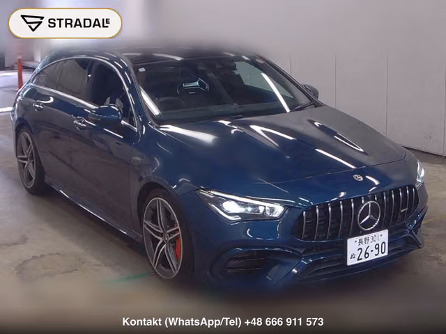 MERCEDES AMG CLA-CLASS SHOOTING BRAKE 4WD CLA45 S 4MATIC+ SHOOTING BRAKE 2022, samochód z aukcji Japonii